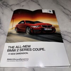 Original BMW 2 Series Coupe 228i M235i Sales Brochure Dealership Promo Book
